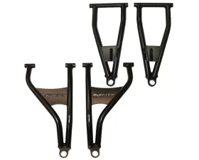 High Lifter Front Forward Upper and Lower Control Arms with Preinstalled Ball Joints Orange Polaris Ranger